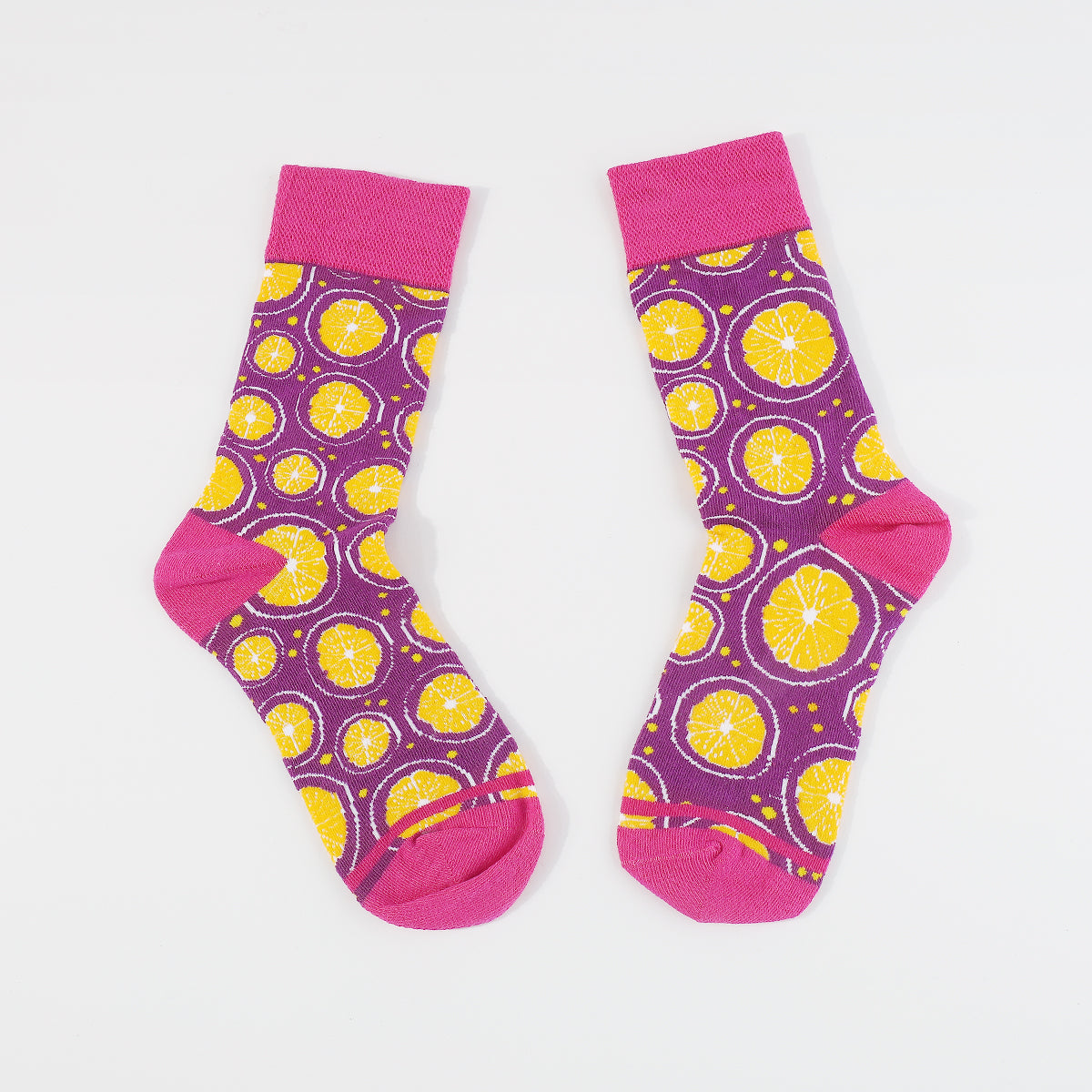 G0118 Lemons Crew Socks