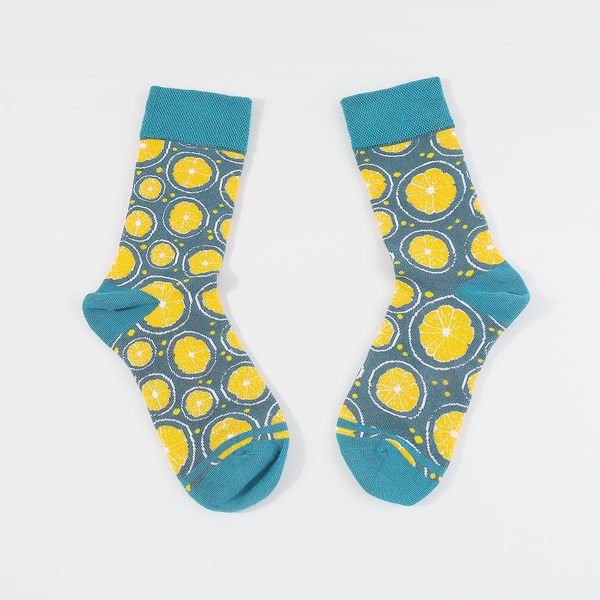 G0118 Lemons Crew Socks