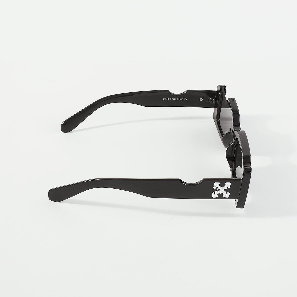 GL001 Retro Irregular Rectangle Sunglasses