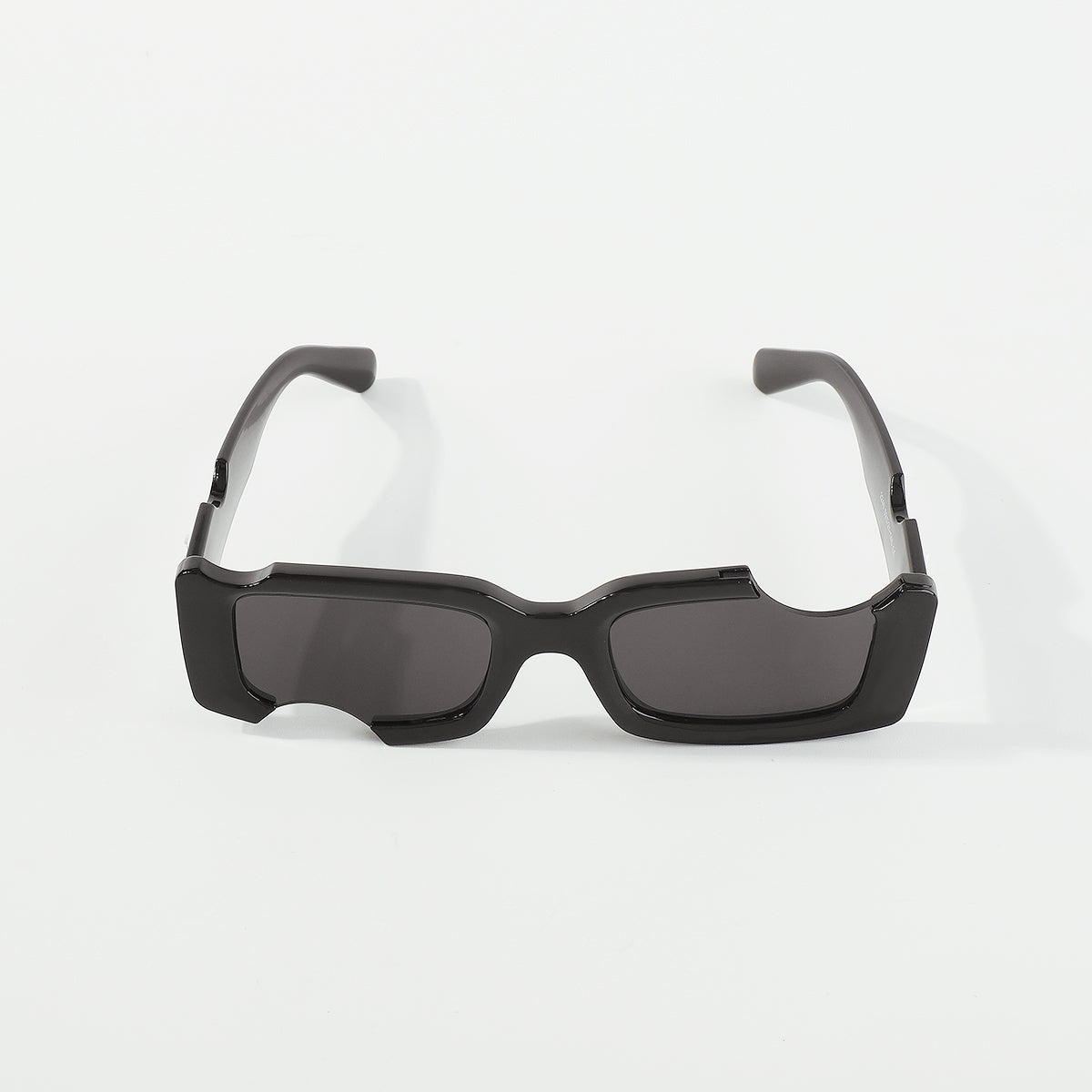 GL001 Retro Irregular Rectangle Sunglasses