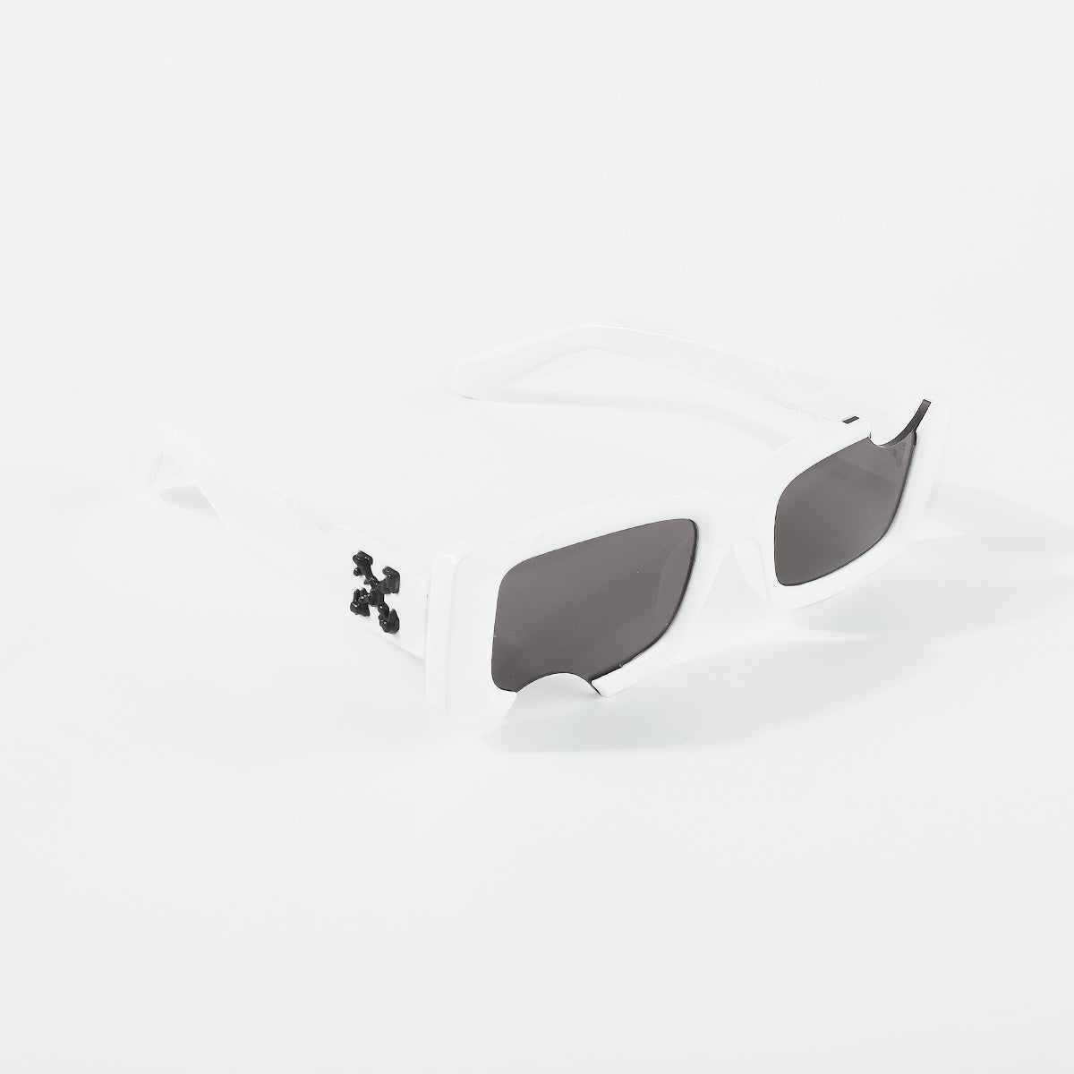 GL001 Retro Irregular Rectangle Sunglasses
