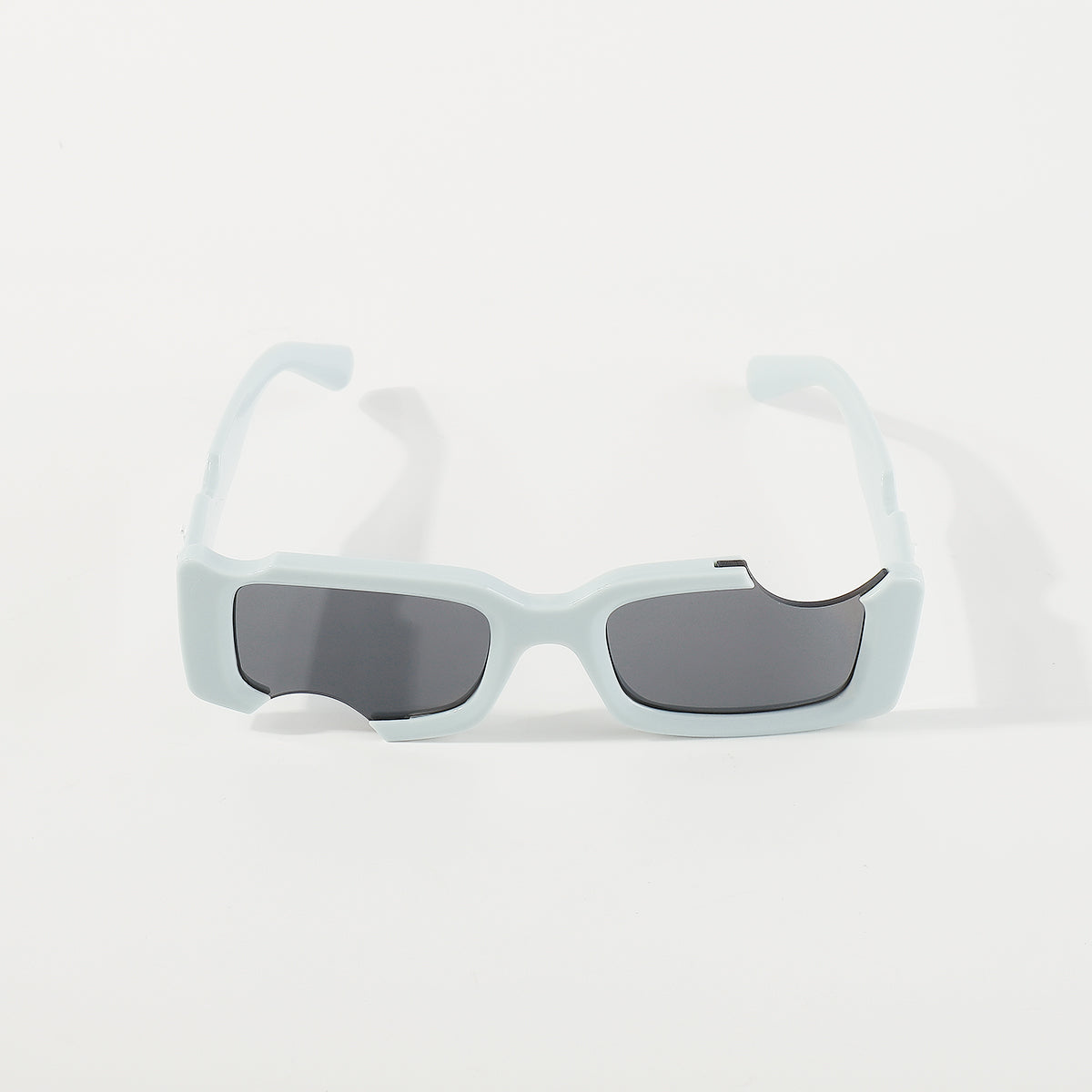 GL001 Retro Irregular Rectangle Sunglasses