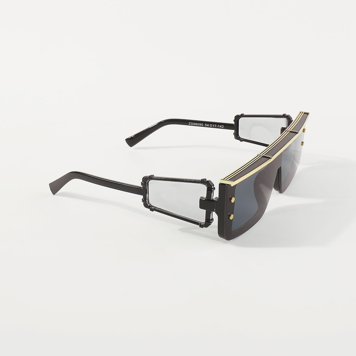 GL006 Futuristic Robotic Rectangle Sunglasses
