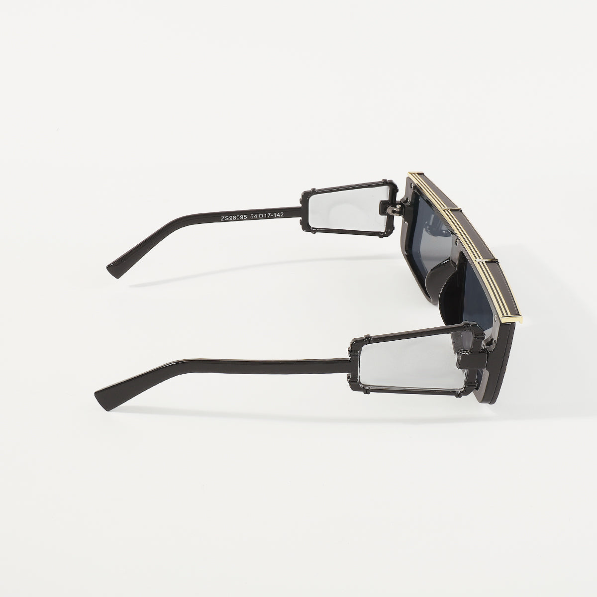 GL006 Futuristic Robotic Rectangle Sunglasses