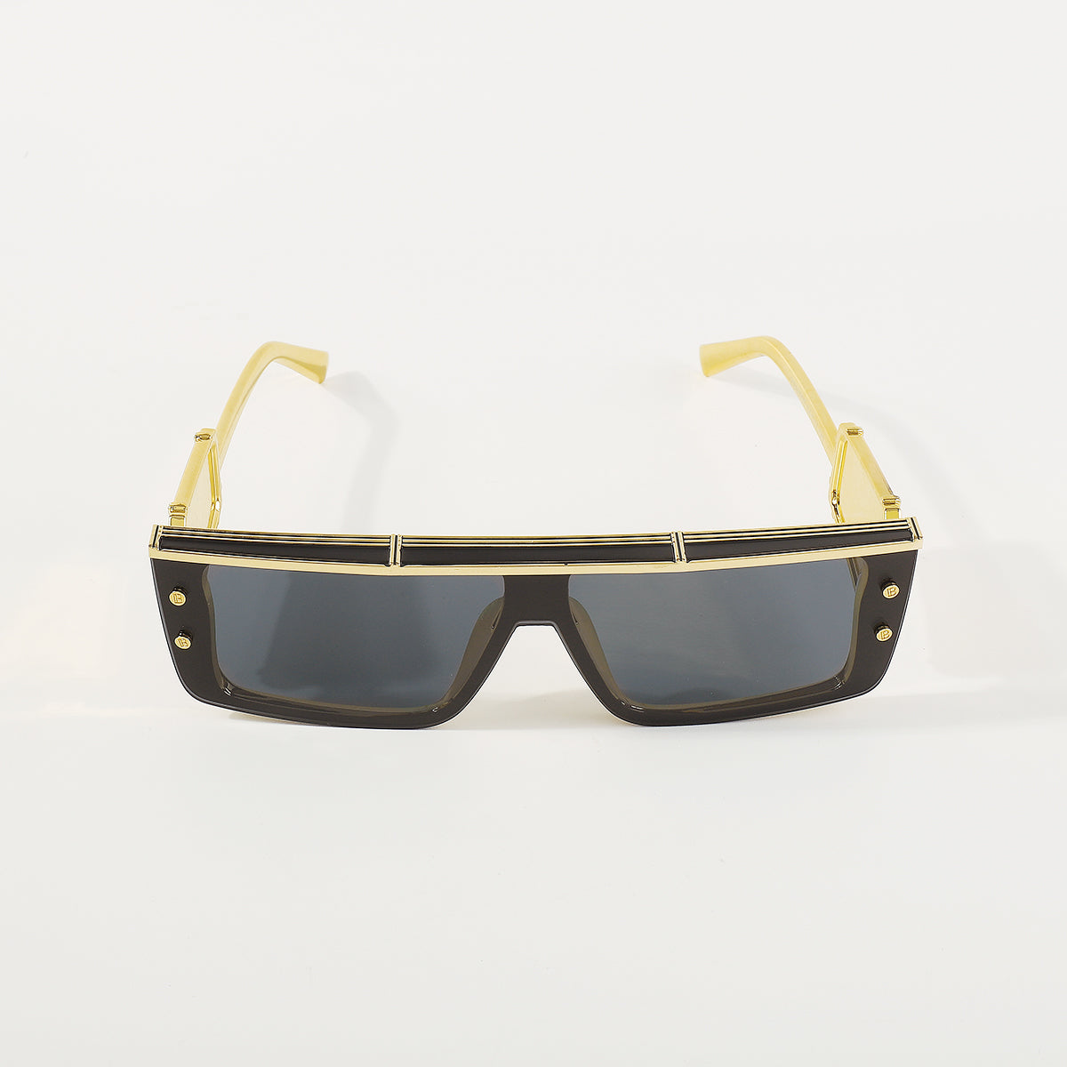 GL006 Futuristic Robotic Rectangle Sunglasses