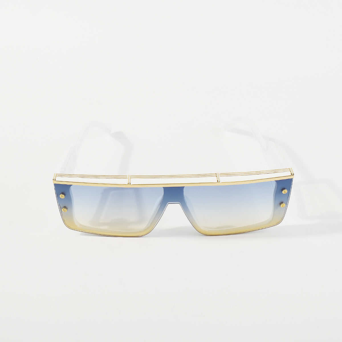 GL006 Futuristic Robotic Rectangle Sunglasses