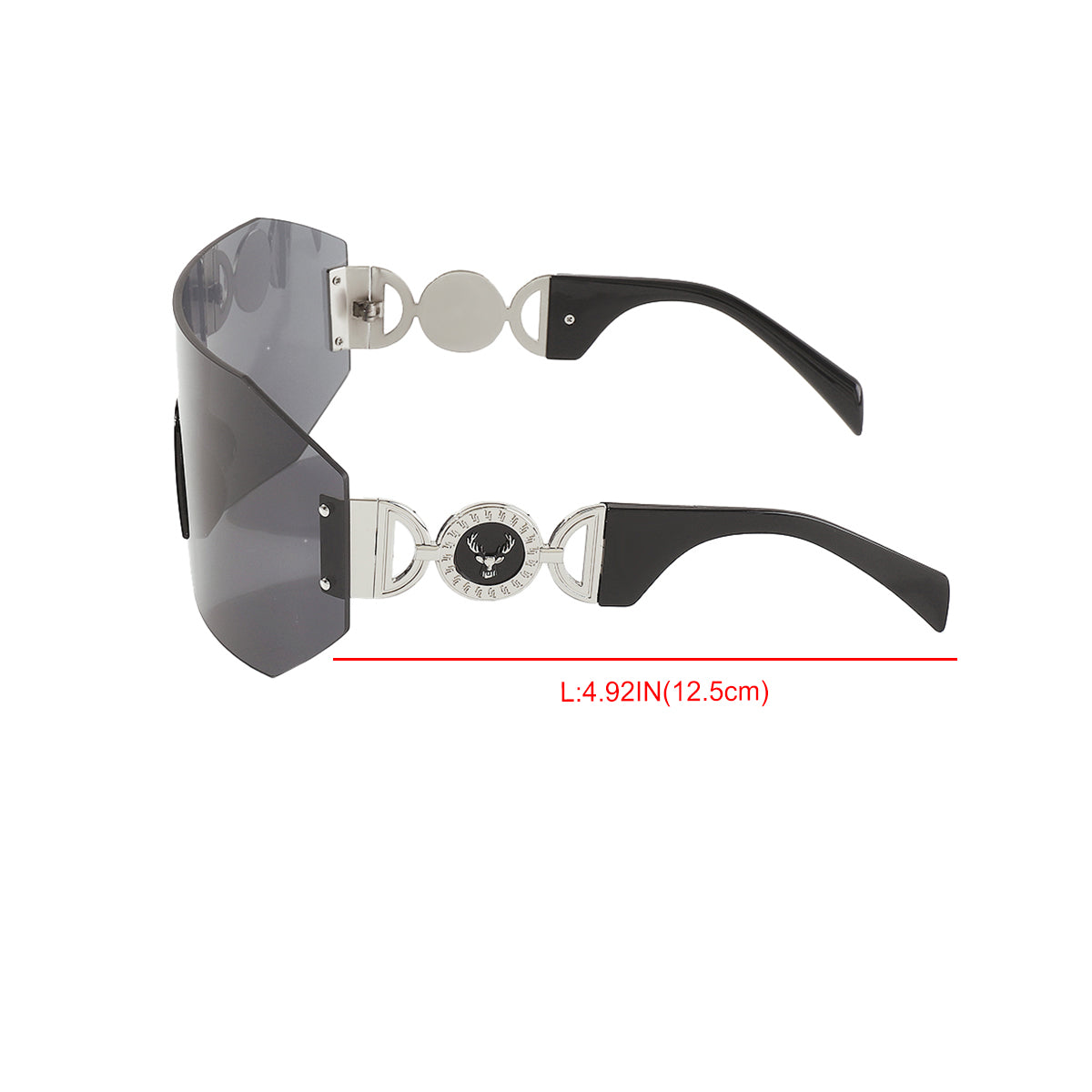 GL012 Oversized Shield Sunglasses
