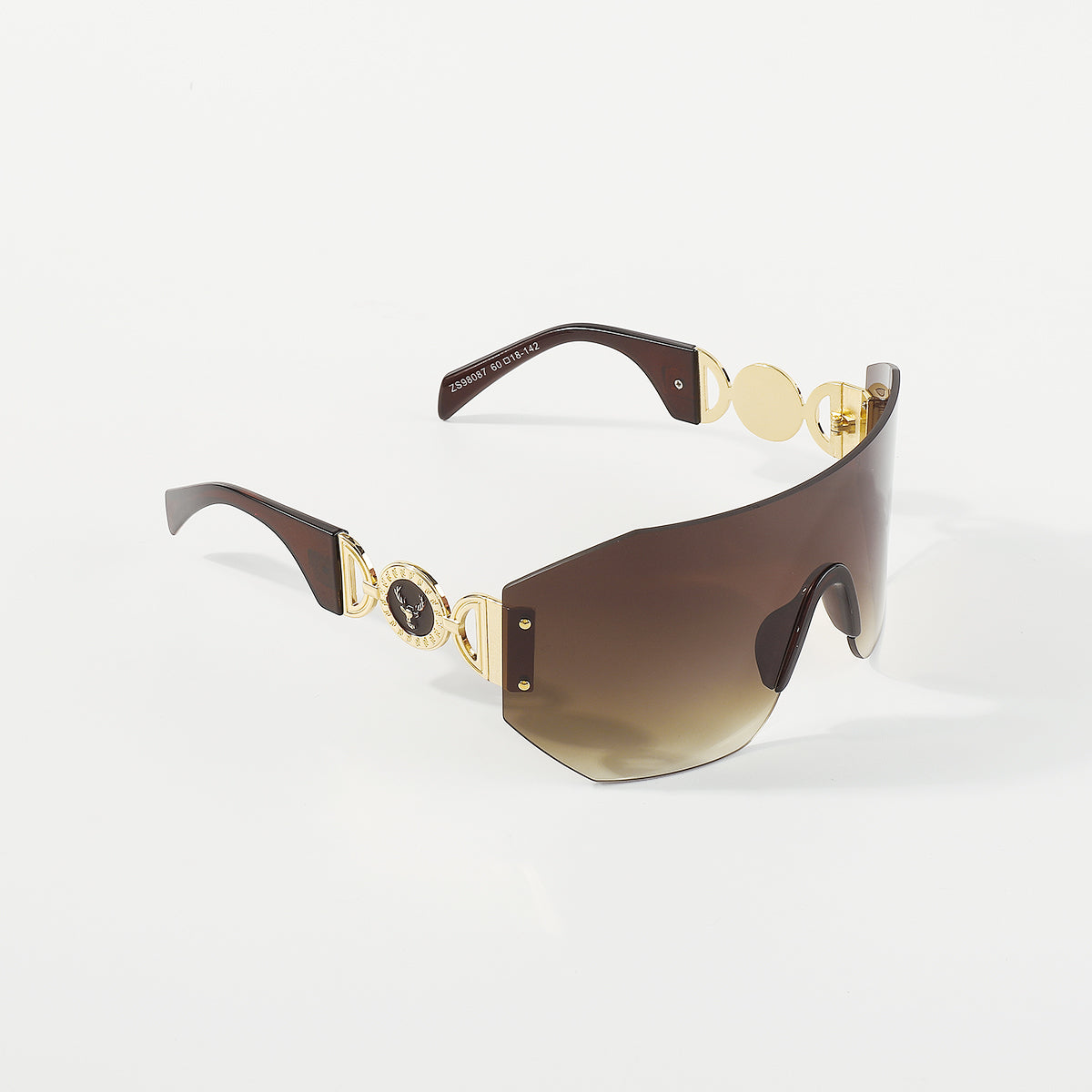 GL012 Oversized Shield Sunglasses