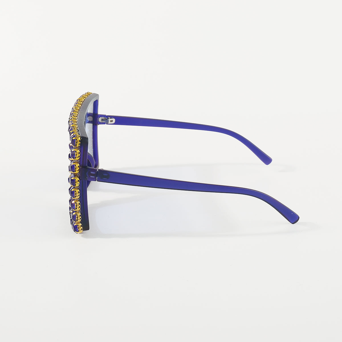 GL036 Bling Crystal Oversized Square Sunglasses