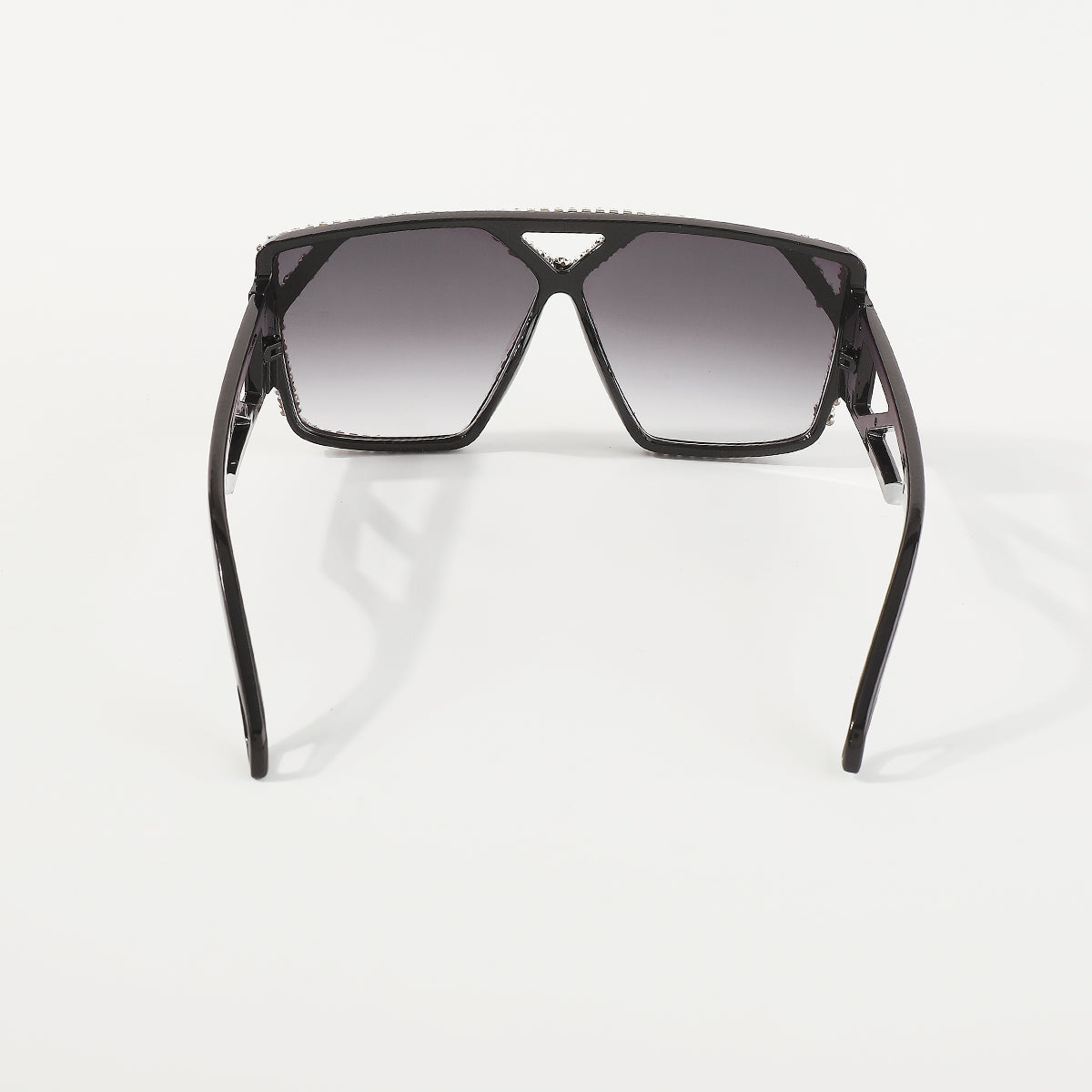 GL042 Crystal Oversized Square Sunglasses