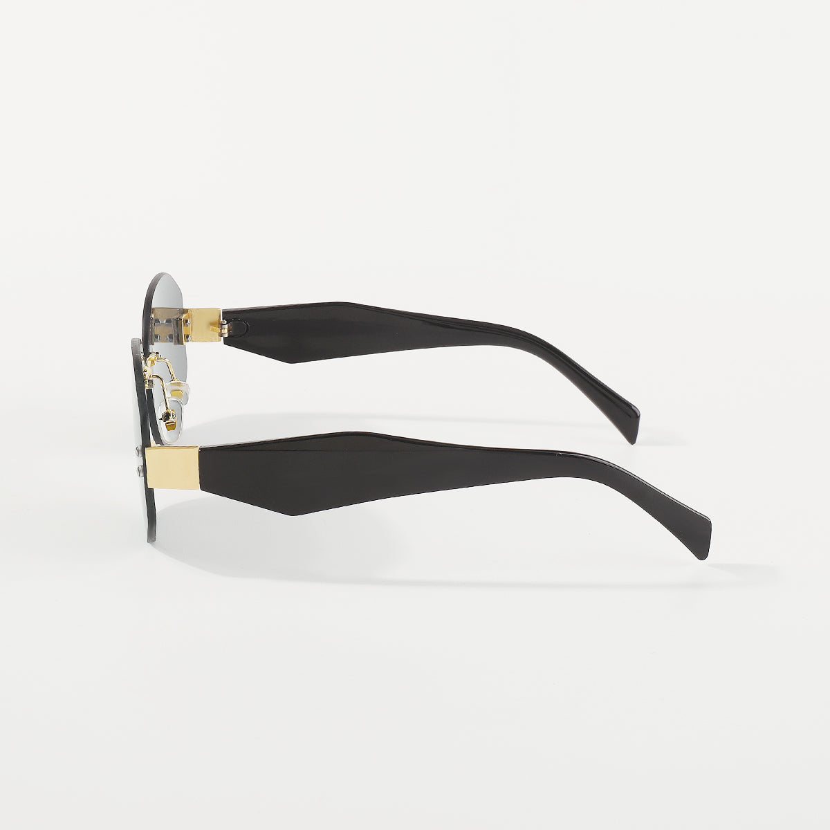 GL052 Frameless Ombre Nonagon Sunglasses