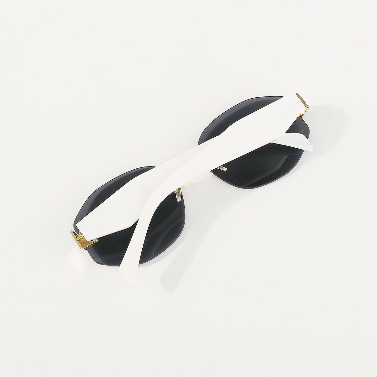 GL052 Frameless Ombre Nonagon Sunglasses