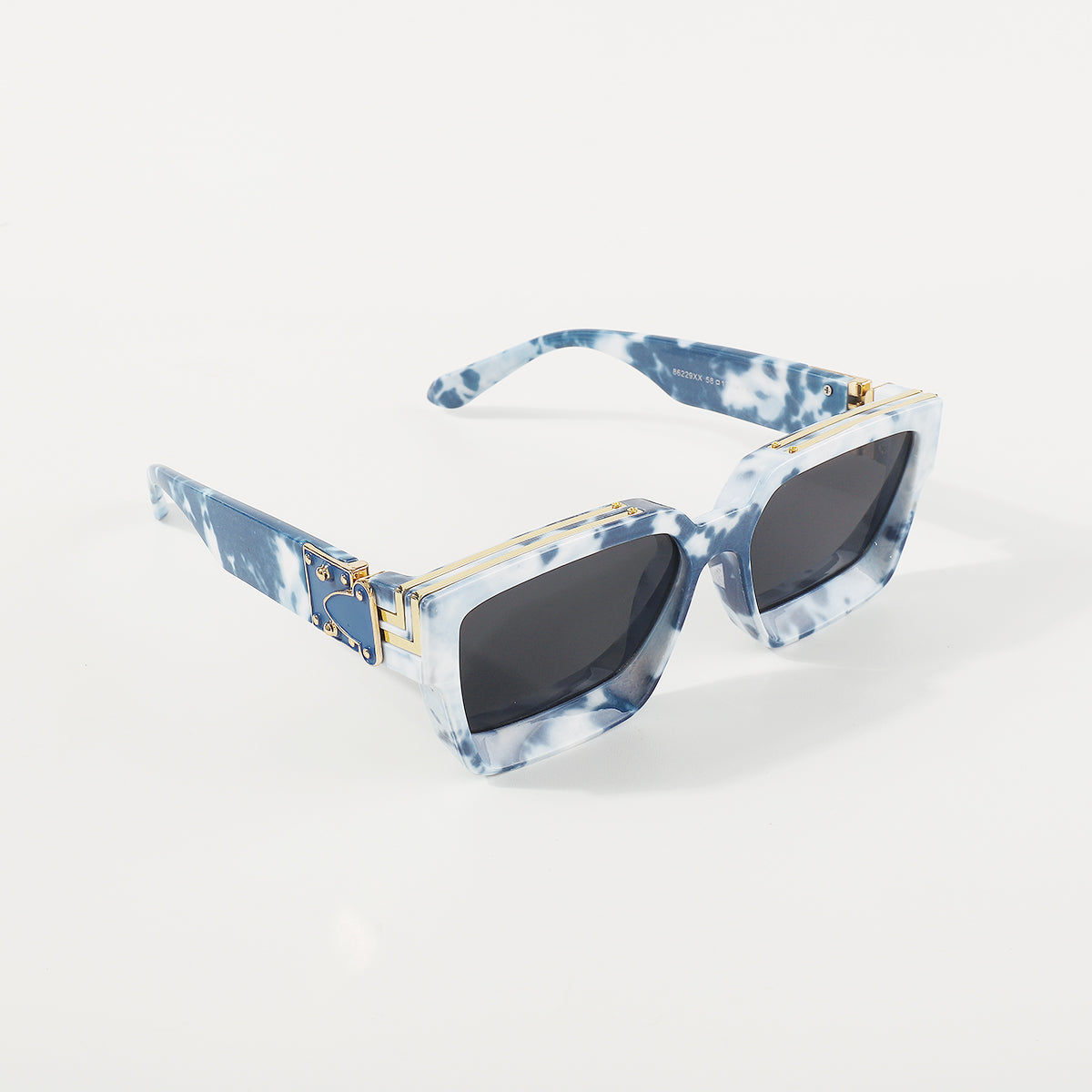 GL059 Square Marble Ombre Sunglasses