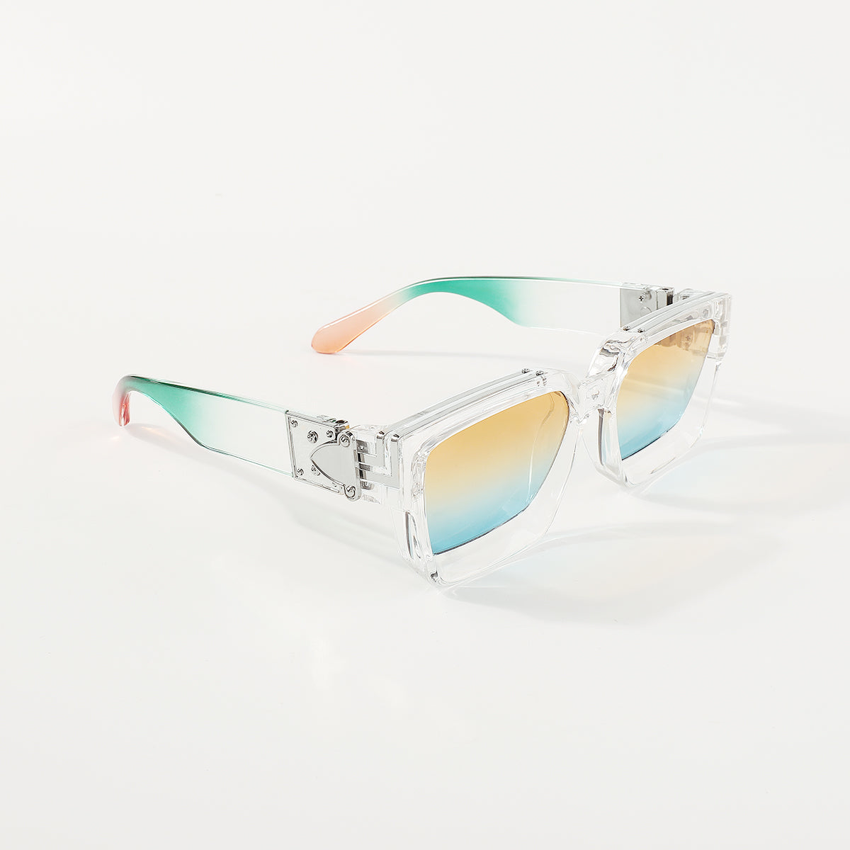 GL059 Square Marble Ombre Sunglasses