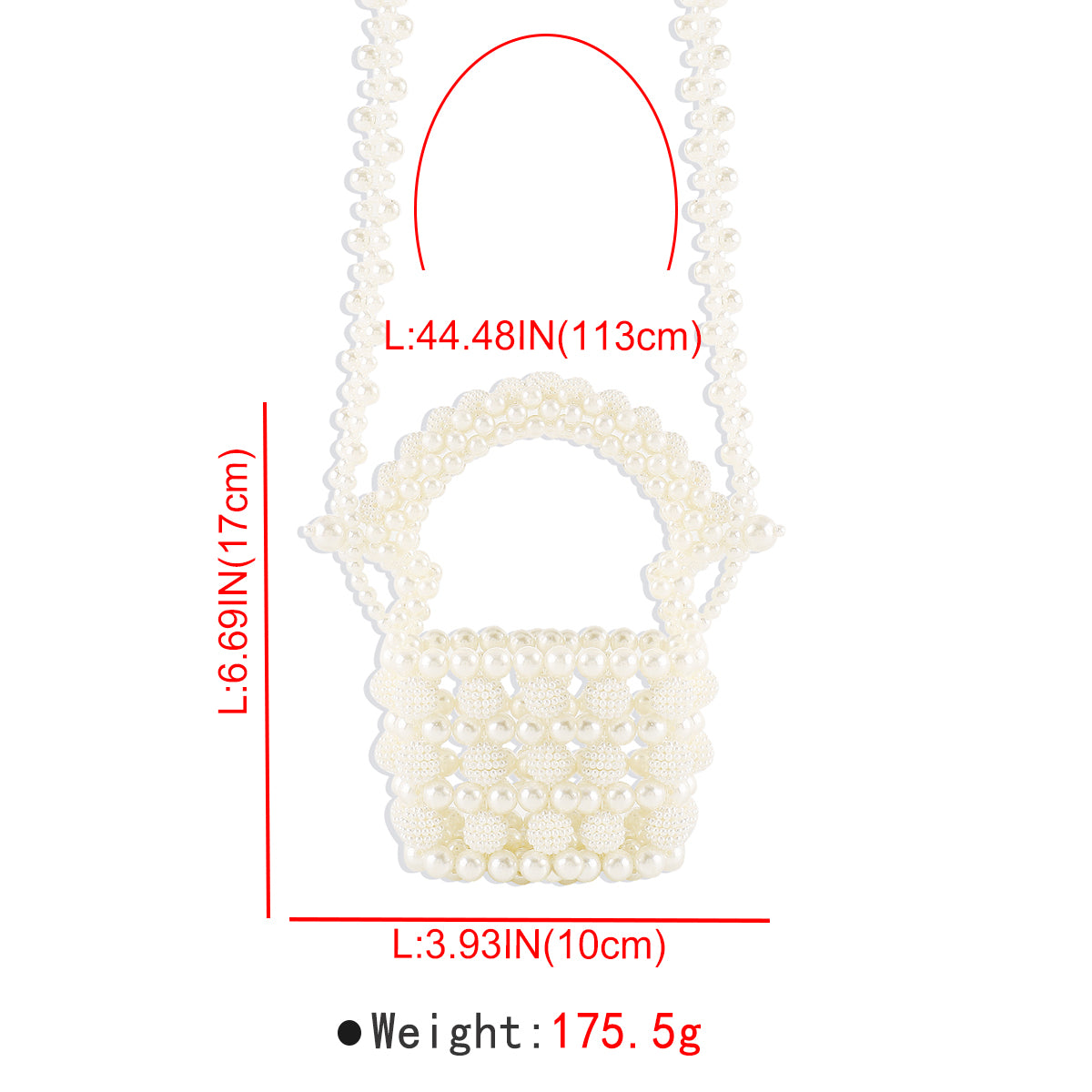 H0022 Mini Pearls Bags