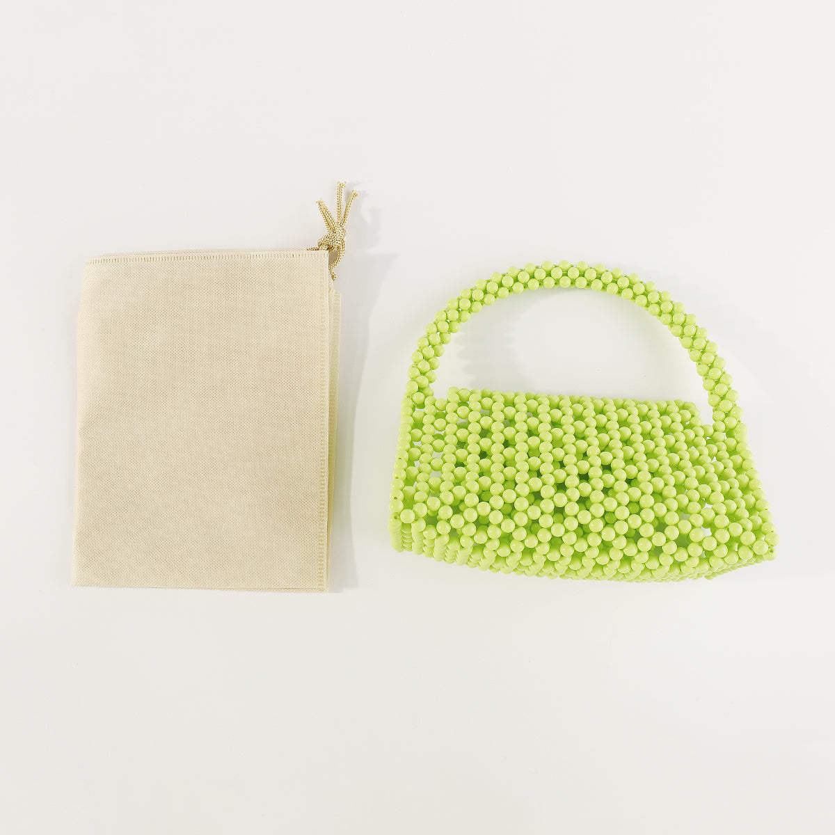 H0026 Candy Color Beaded Bags
