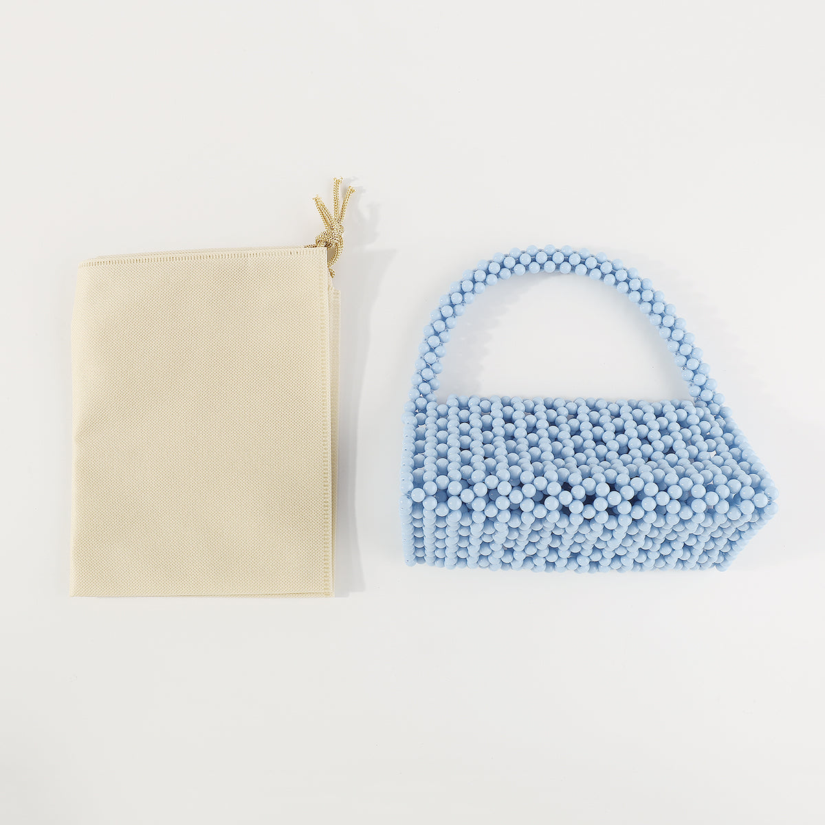H0026 Candy Color Beaded Bags