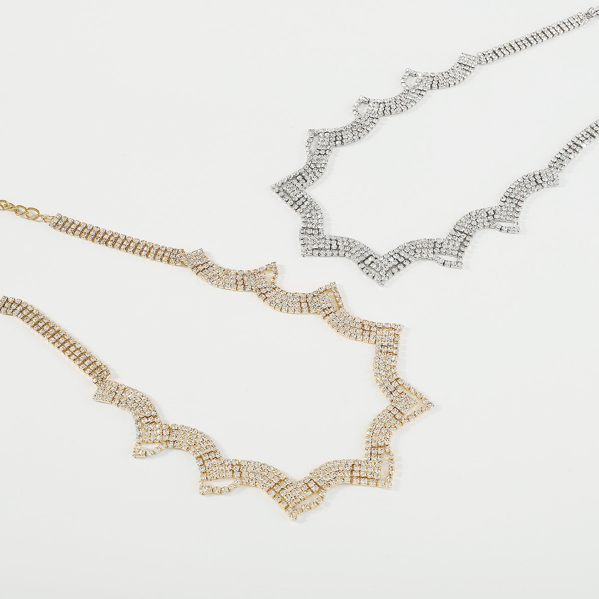 N11385 Lux Glam Choker Necklace