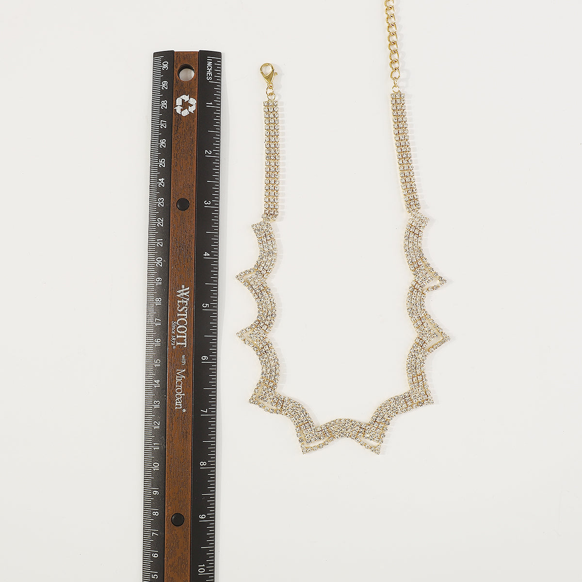 N11385 Lux Glam Choker Necklace