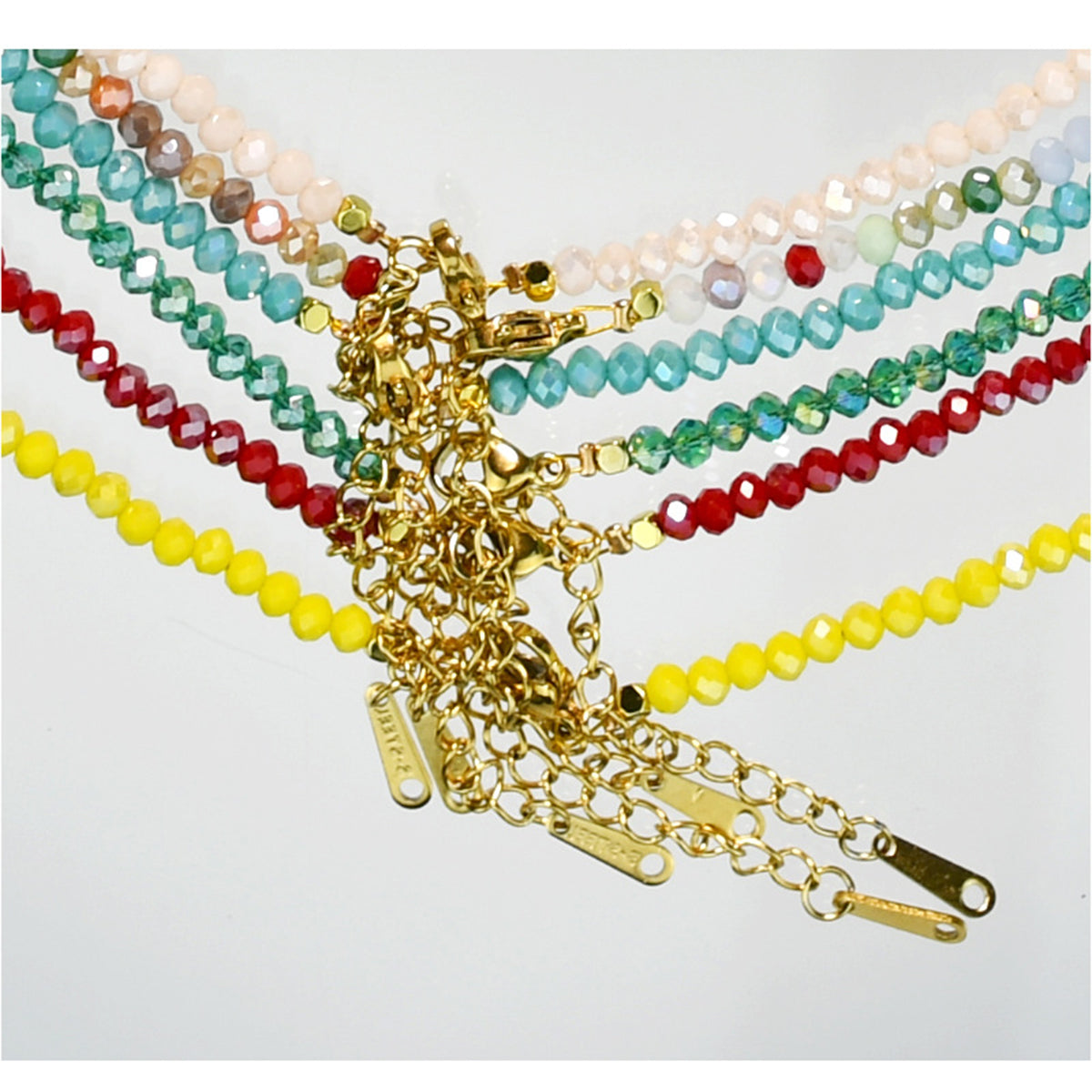 N11442 Mermaid Beaded Freshwater Pearl Necklace