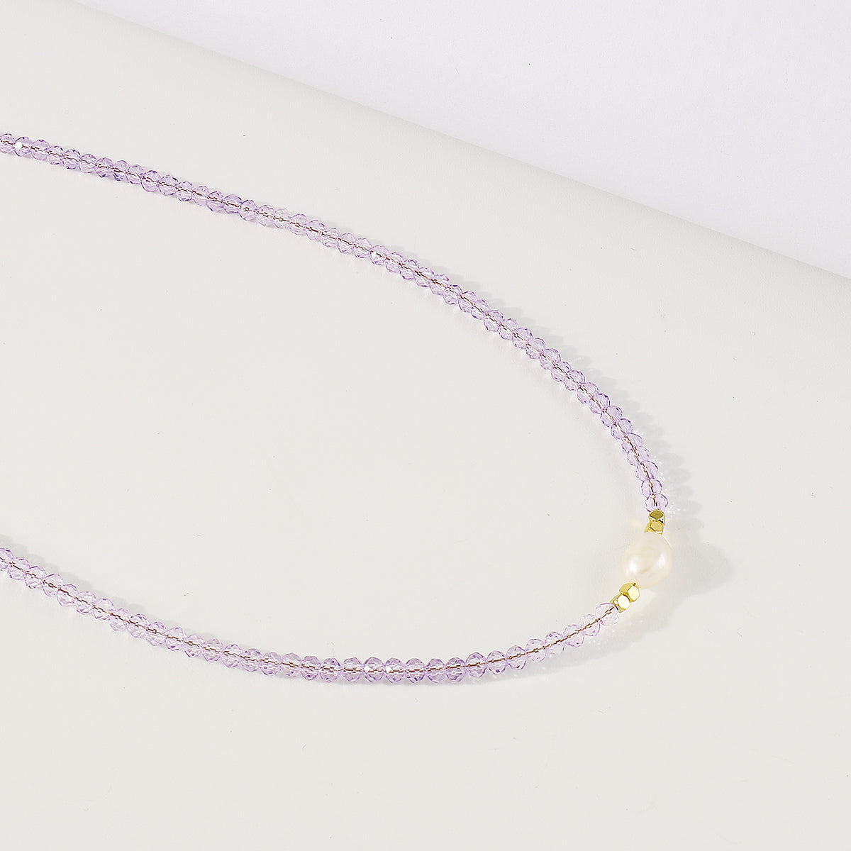 N11442 Mermaid Beaded Freshwater Pearl Necklace