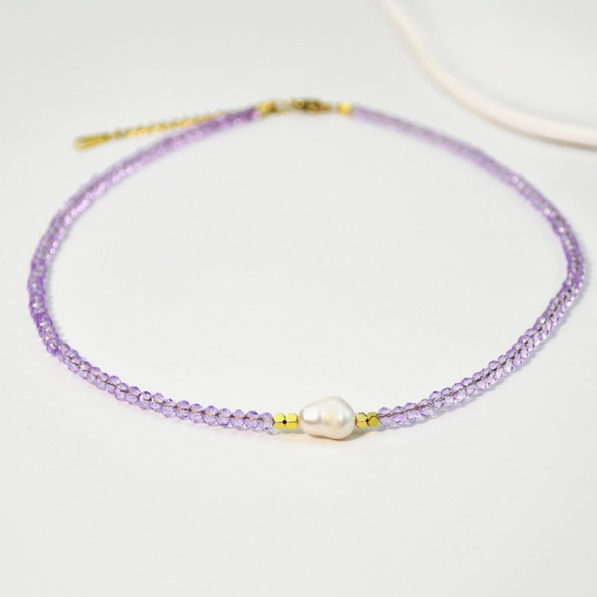 N11442 Mermaid Beaded Freshwater Pearl Necklace