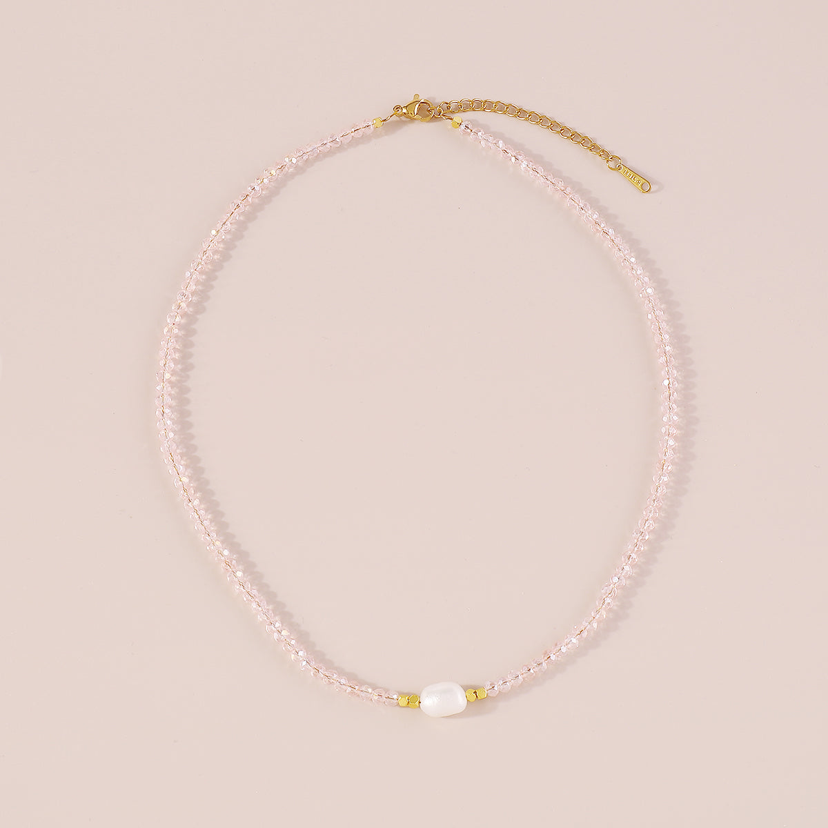 N11442 Mermaid Beaded Freshwater Pearl Necklace