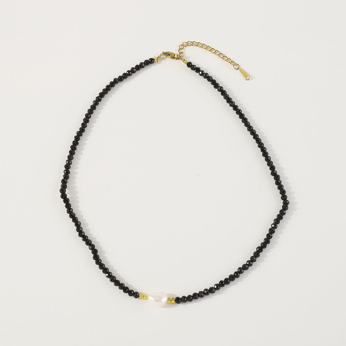 N11442 Mermaid Beaded Freshwater Pearl Necklace