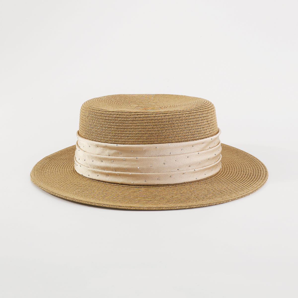 Q0128 Summer Straw Sun Hat Wide Brim Panama Hats