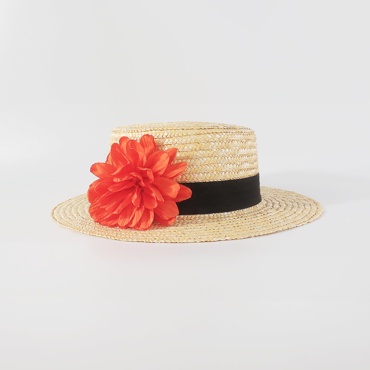 Q0241 Large Flower Panama Sun Hat