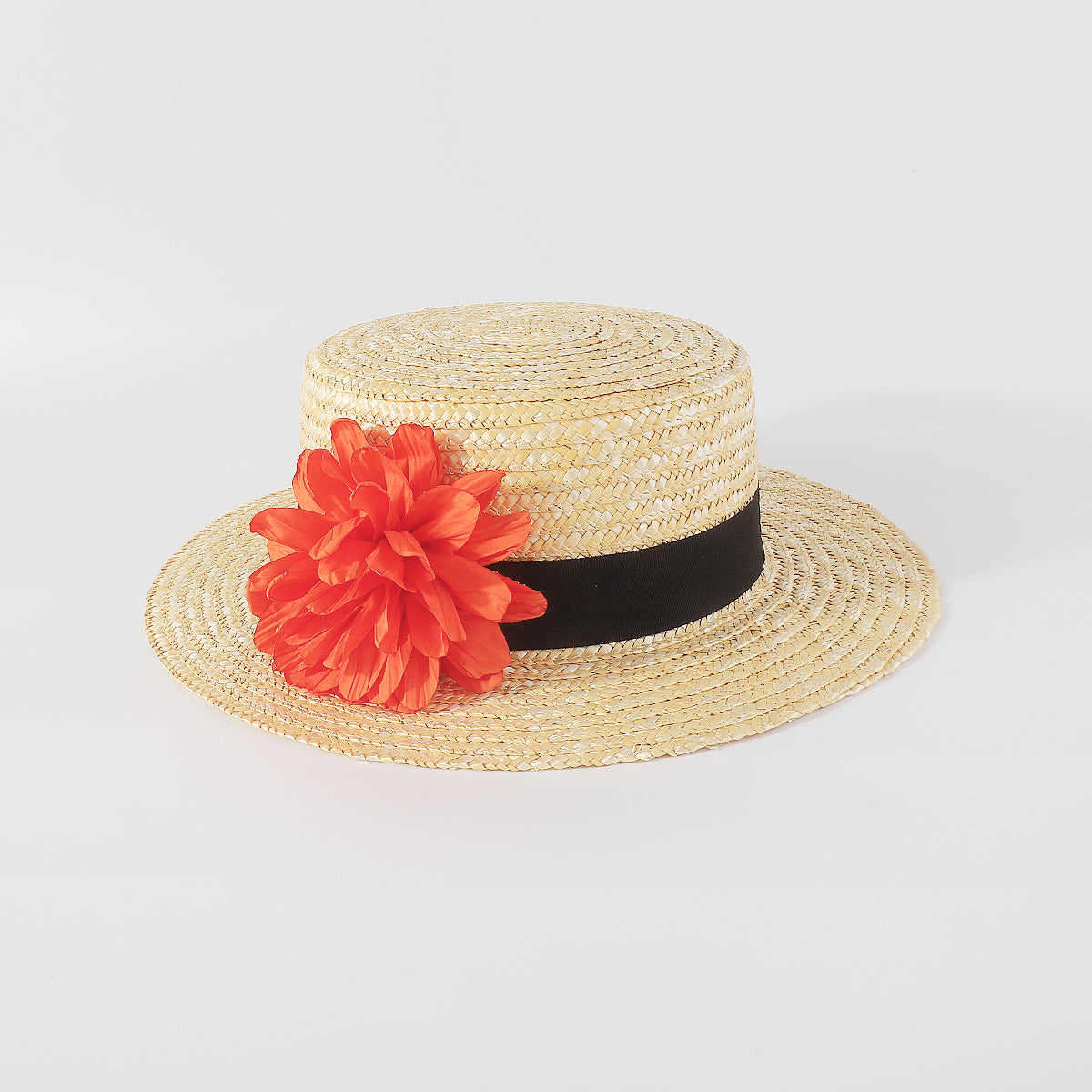 Q0241 Large Flower Panama Sun Hat
