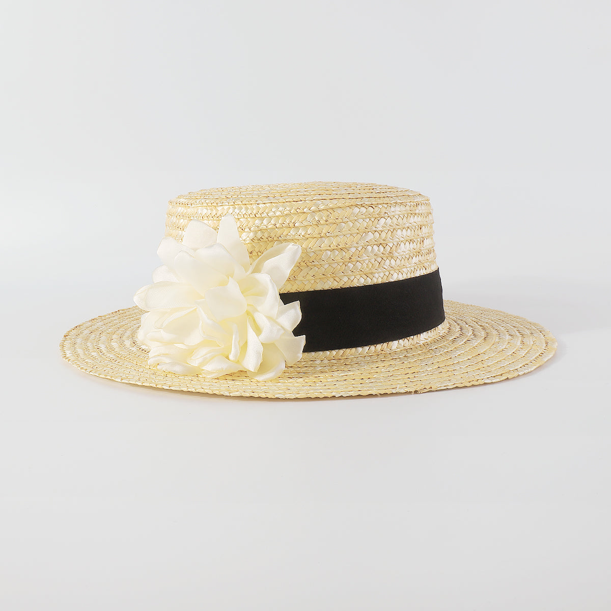 Q0241 Large Flower Panama Sun Hat