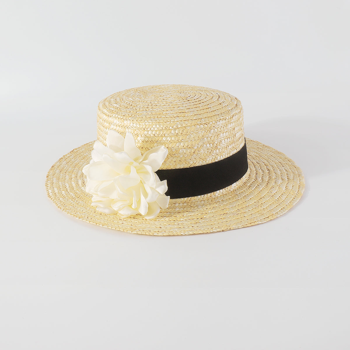 Q0241 Large Flower Panama Sun Hat