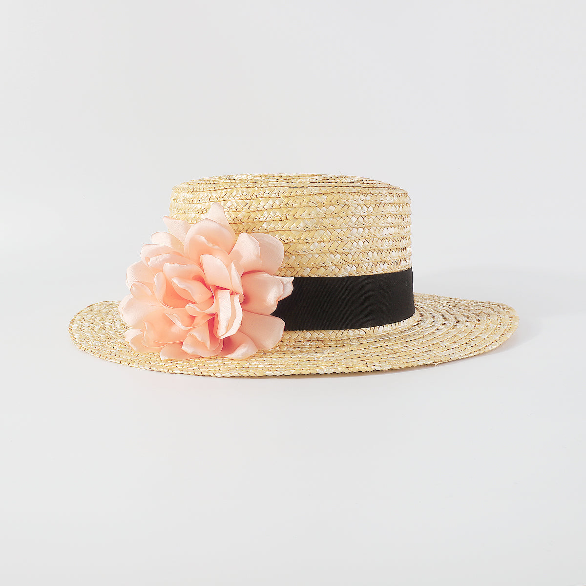 Q0241 Large Flower Panama Sun Hat