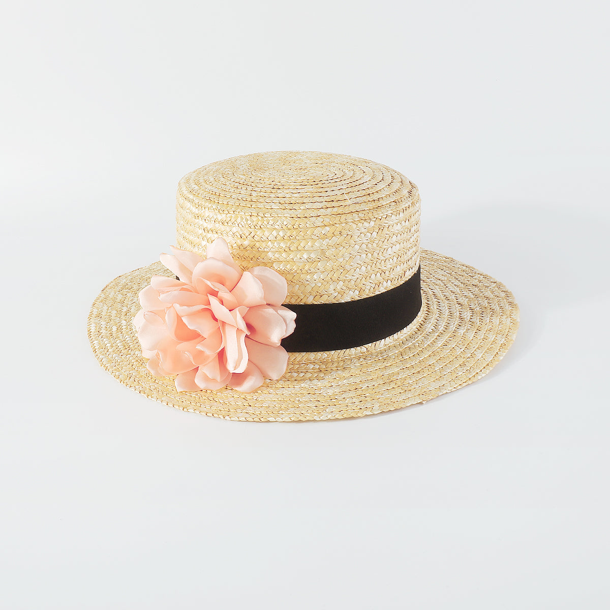 Q0241 Large Flower Panama Sun Hat
