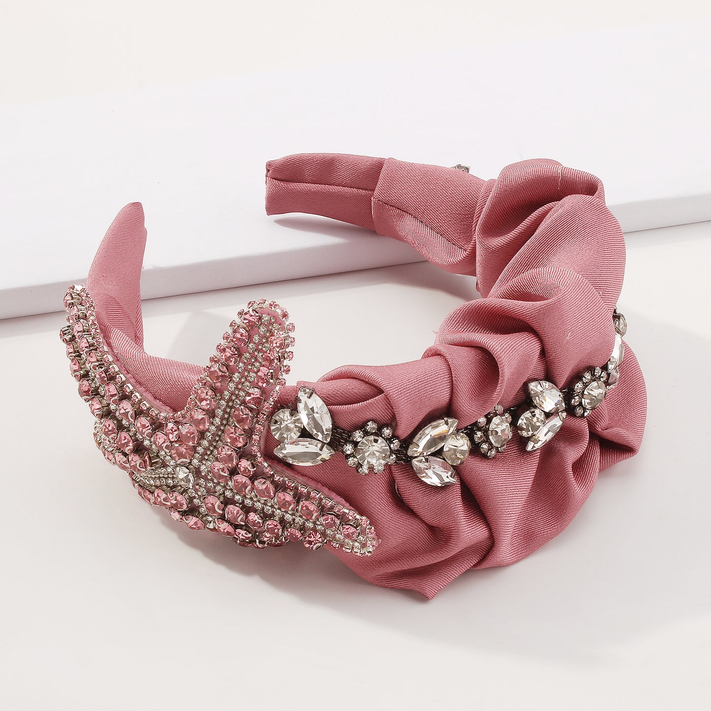 Starfish Rhinestone Headband medyjewelry