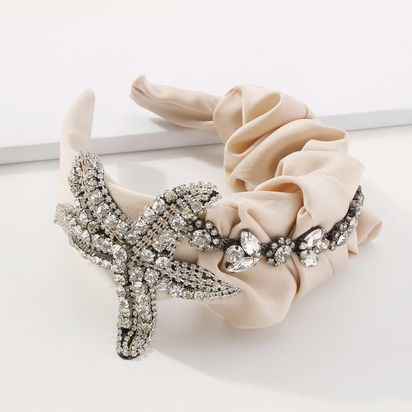 Starfish Rhinestone Headband medyjewelry
