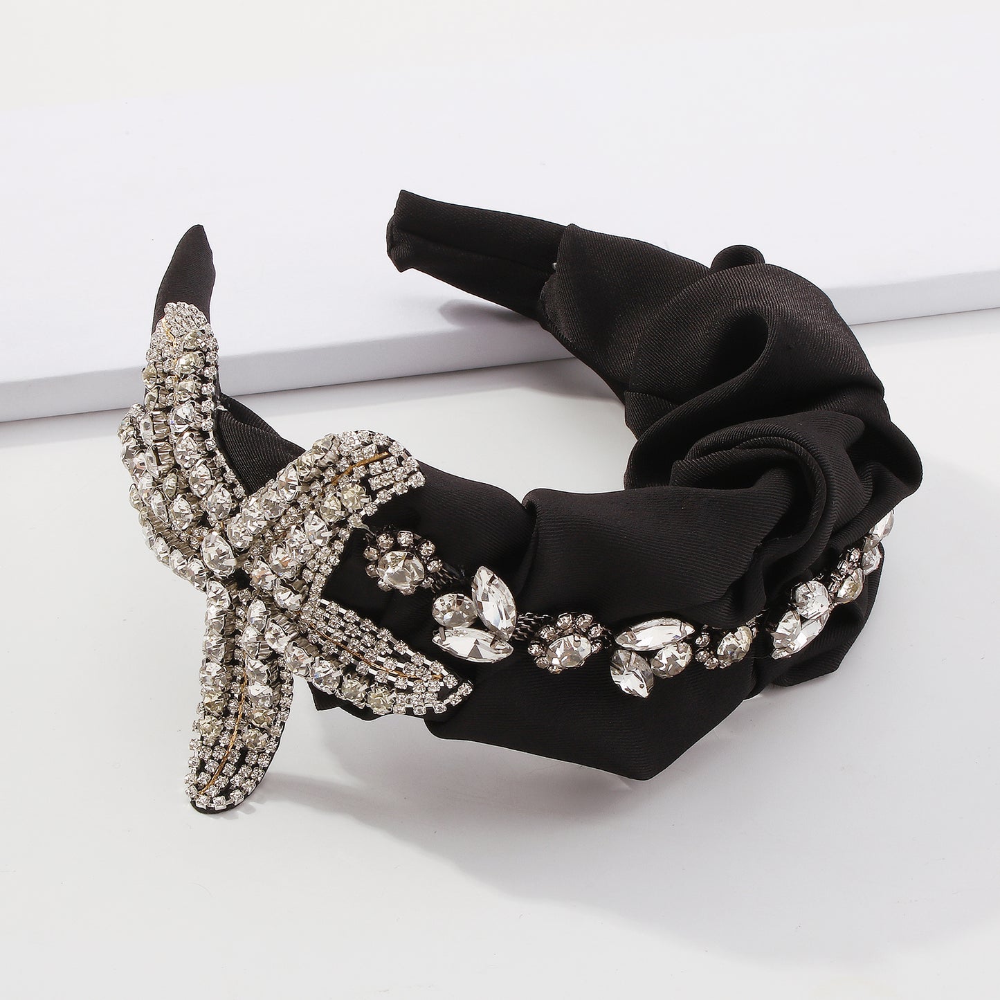 Starfish Rhinestone Headband medyjewelry