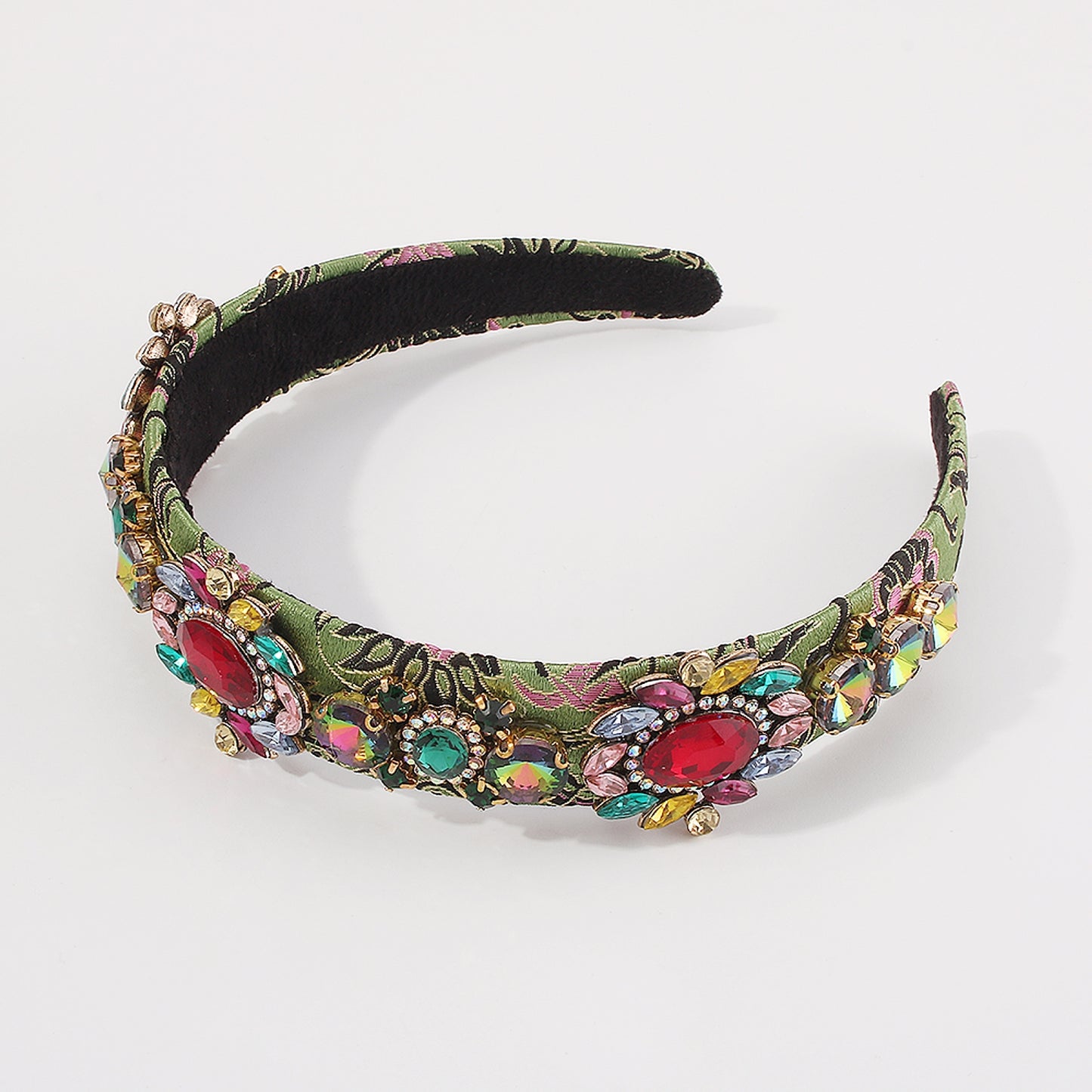 Retro Embroidery Rhinestone medyjewelry