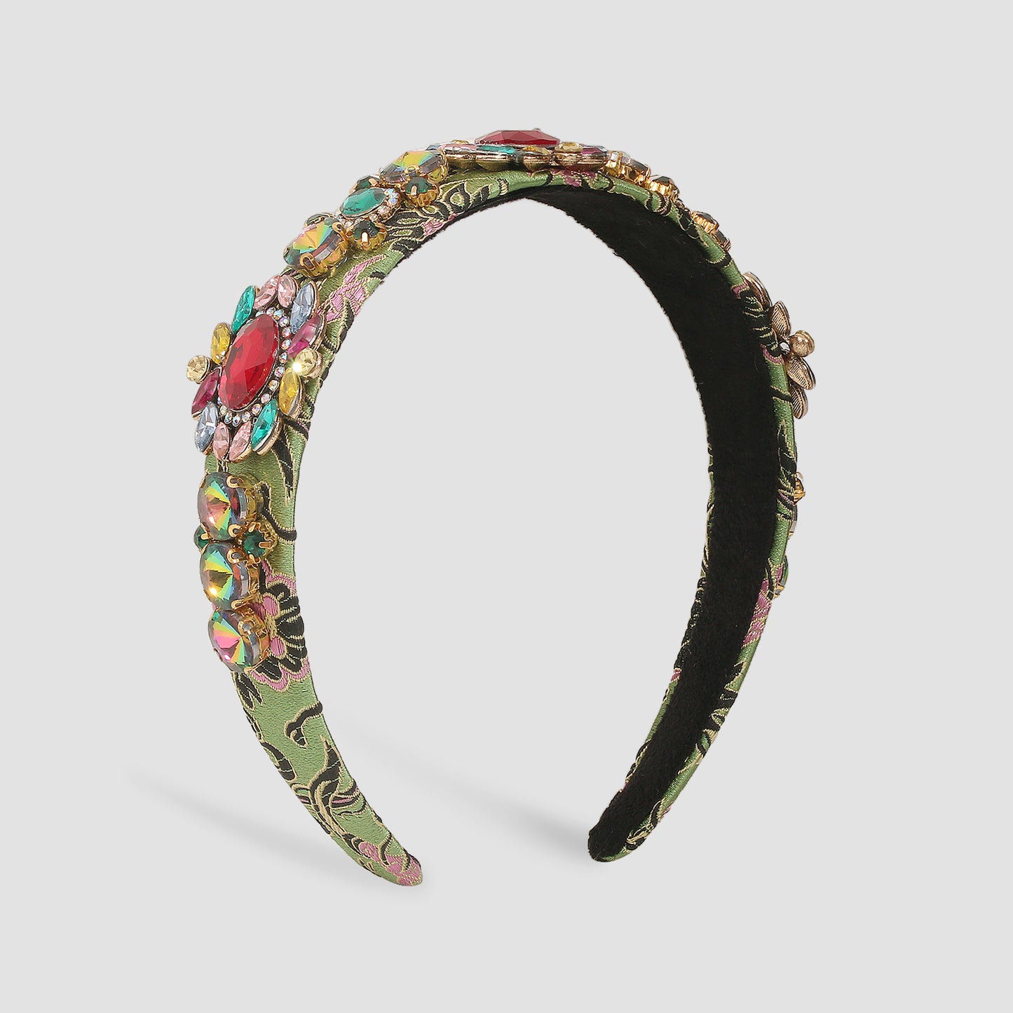 Retro Embroidery Rhinestone medyjewelry