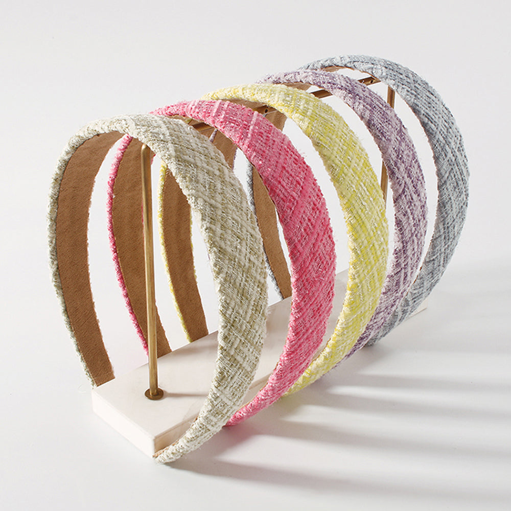 Elegant Tweed Simple Headbands medyjewelry