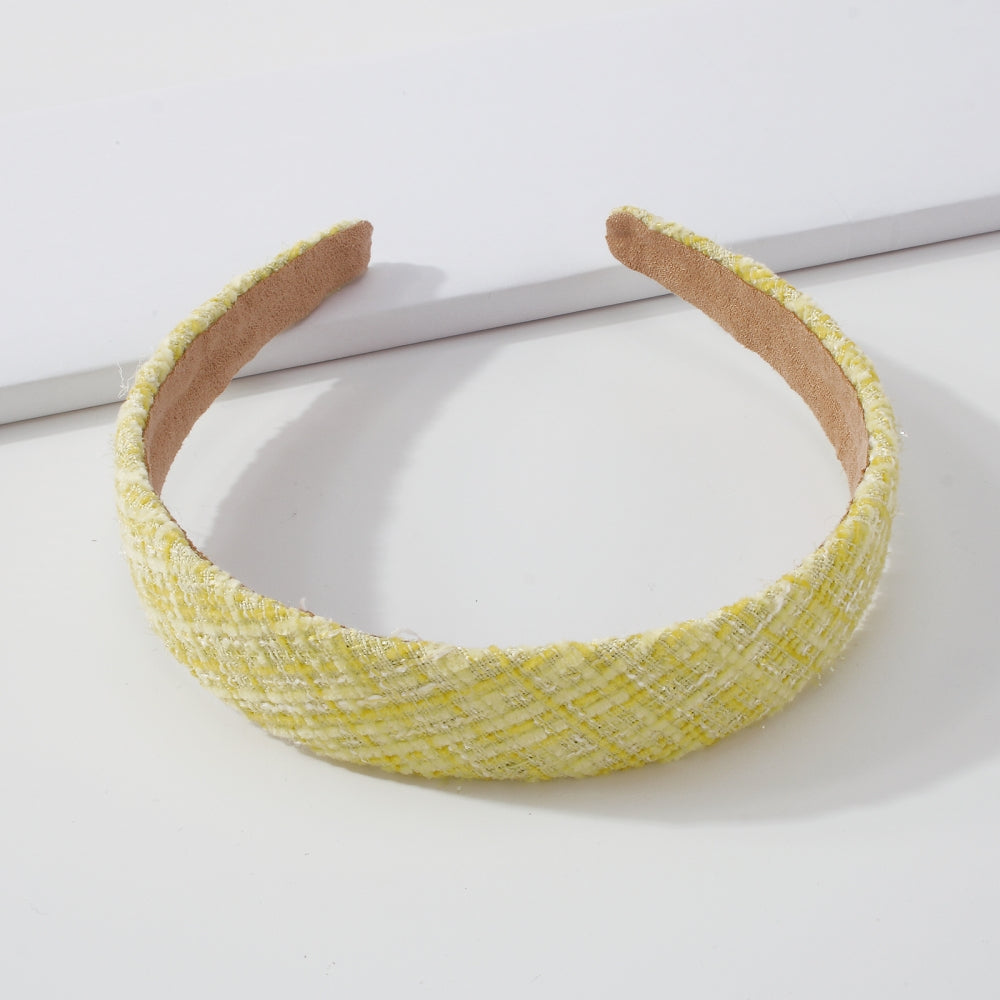 Elegant Tweed Simple Headbands medyjewelry