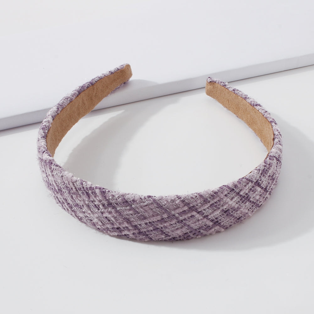 Elegant Tweed Simple Headbands medyjewelry