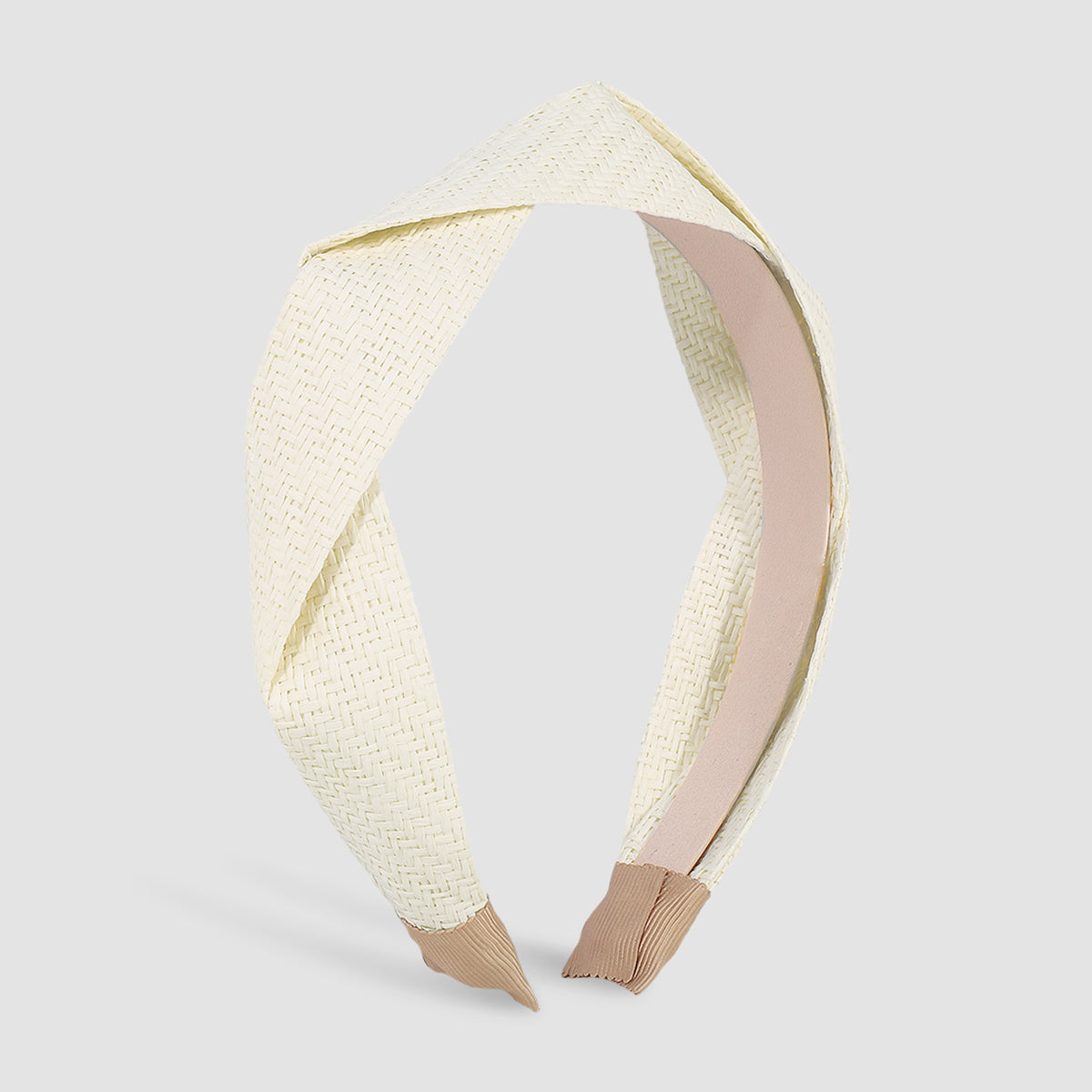 Summer Handmade Straw Woven Braided Headband medyjewelry