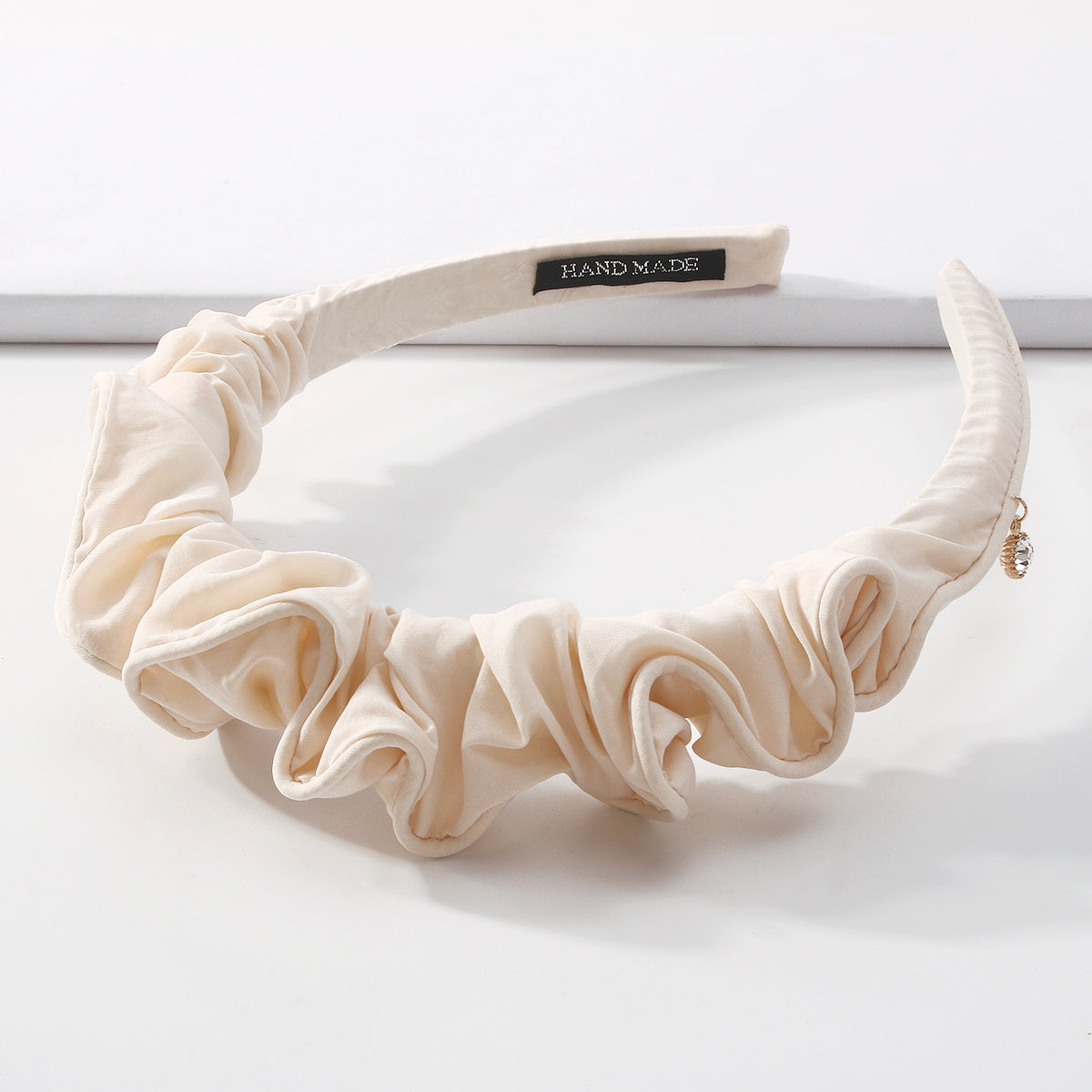Retro Fold Candy Color Bezel Hairbands medyjewelry