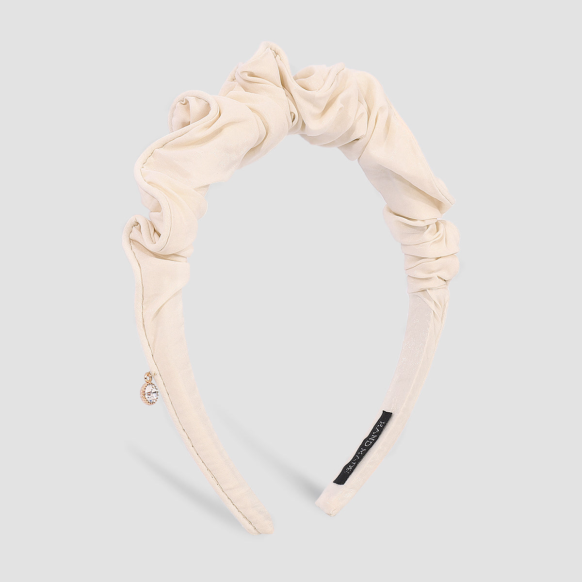 Retro Fold Candy Color Bezel Hairbands medyjewelry