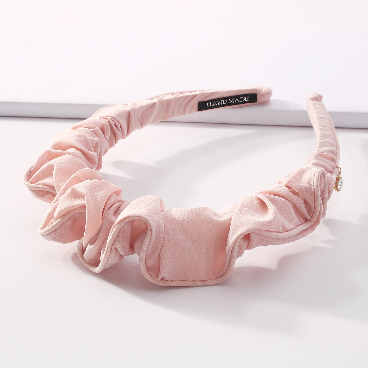 Retro Fold Candy Color Bezel Hairbands medyjewelry