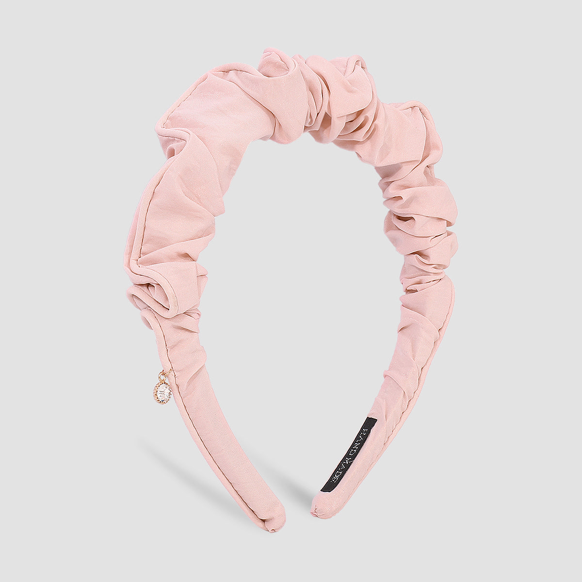 Retro Fold Candy Color Bezel Hairbands medyjewelry
