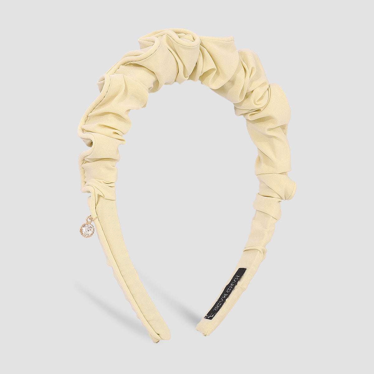 Retro Fold Candy Color Bezel Hairbands medyjewelry