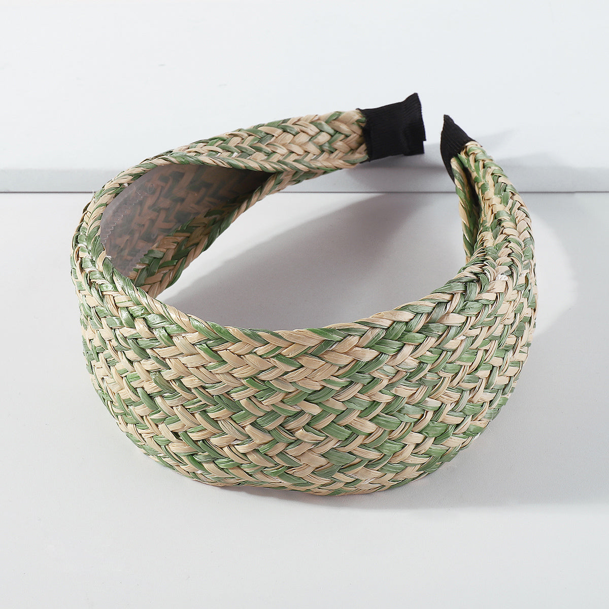 New Raffia Flat Wide Hair Bands medyjewelry
